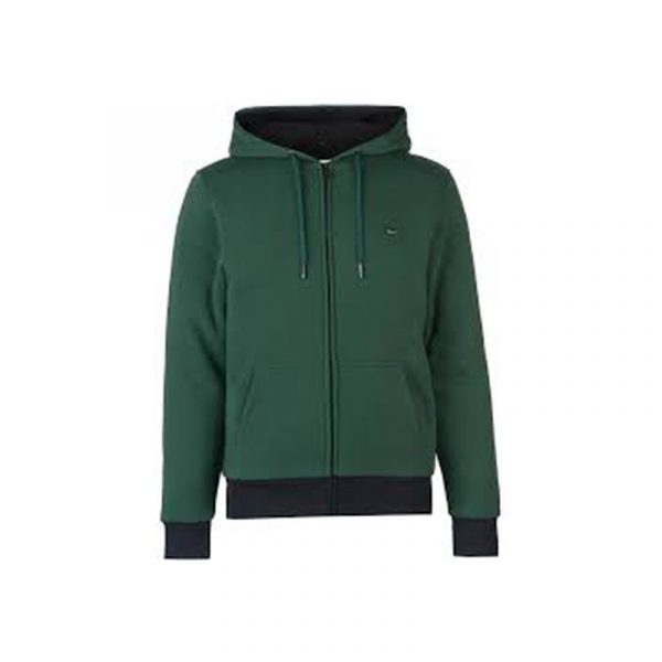 Sweat zippé à capuche homme