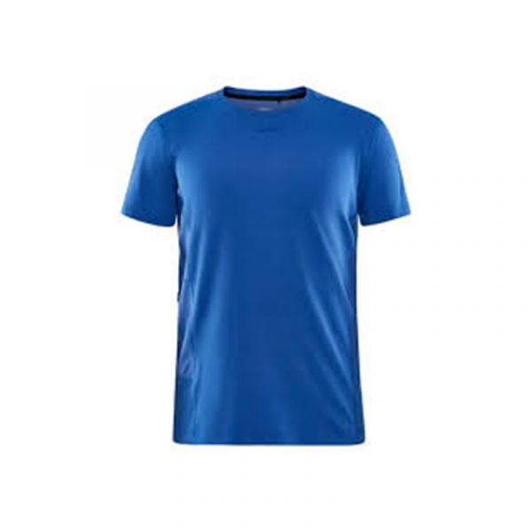 T-shirt manches courtes bleu foncé