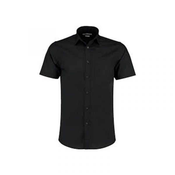 Chemise d'été élégant col rabattu respirant