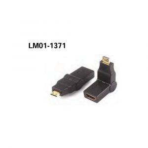 Mini HDMI Plug - HDMI Jack Swivel Type