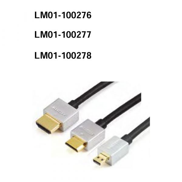 Câble LM01-100276 Slim HDMI AM-AM