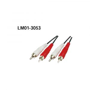 LM01-3053 2RCA Plugs - Plugs