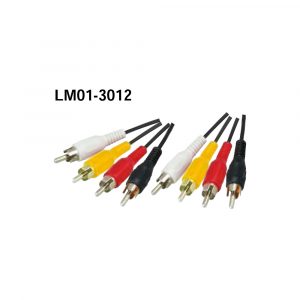 LM01-3012 4RCA Plugs - Plugs