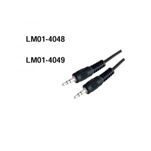 LM01-4048 3.5mm Stereo Plug - Plug OD:2.6x5.2mm LM01-4049 3.5mm Stereo Plug - Plug OD:4.0mm