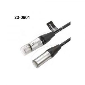 23-0601 XLR M - F Microphone Cable