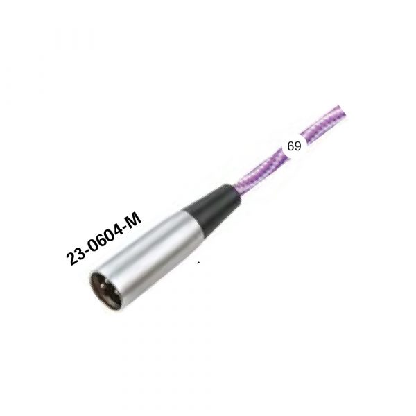 XLR plug 23-0604-F